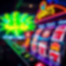 A vibrant array of online slot game themes