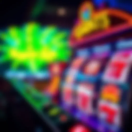 A vibrant array of online slot game themes