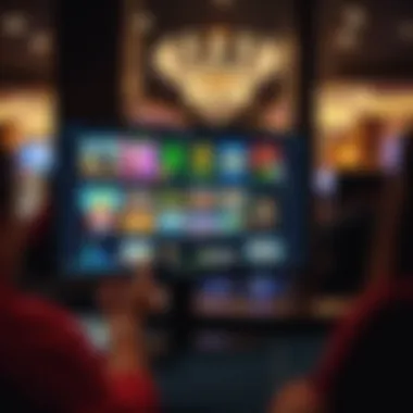 An online gaming interface showcasing a variety of real-money games