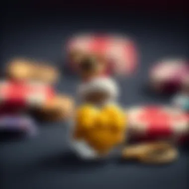 Lucky Betting Charm A close-up of a lucky charm used in betting scenarios