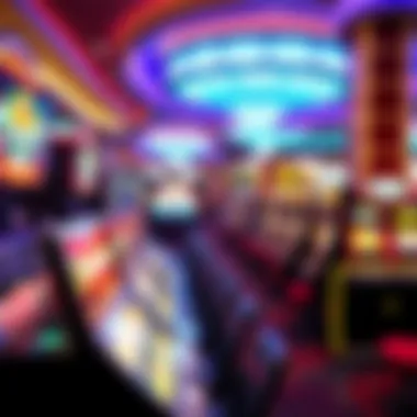 Vibrant gaming floor at Grand Sierra Sparks