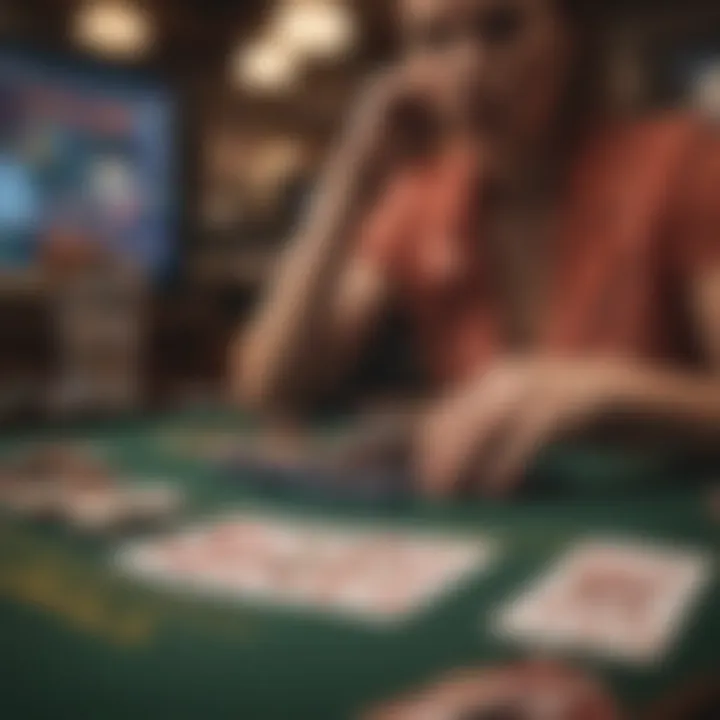 A conceptual representation of the psychology behind gambling