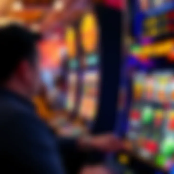 Exciting Gameplay Moment Exciting gameplay moment captured on a high-stakes slot machine