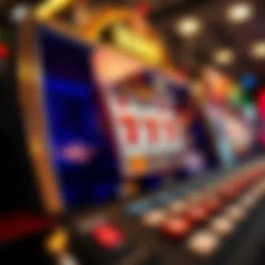 Diagram depicting the technology behind online slots, showcasing random number generators and software