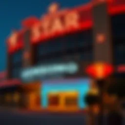 An overview of Kansas Star Casino's exterior showcasing its grandeur