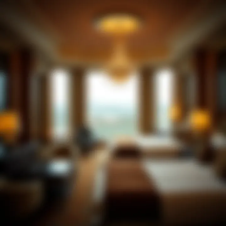 Opulent Accommodations at MGM Luxurious hotel suite at MGM Atlantic City