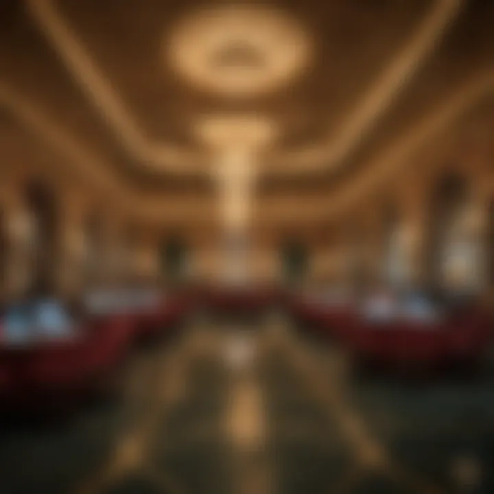 Interior of the Bellagio showcasing exquisite decor