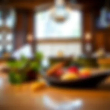 A beautifully presented dish from one of the fine dining restaurants