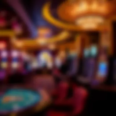 Interior gaming area filled with diverse gaming options