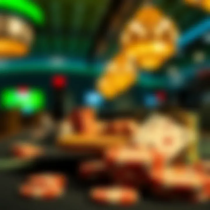 Benefits of Free Bonuses in Online Casinos Illustration showcasing advantages of online casino free bonuses