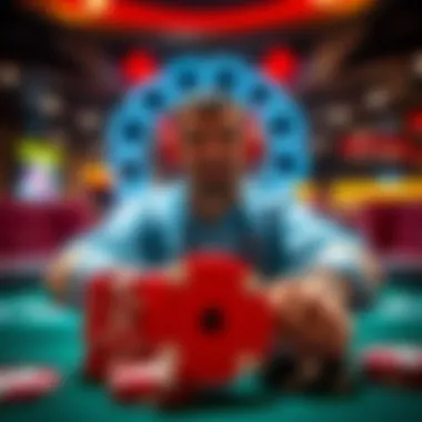 Visual representation of secure online gambling practices