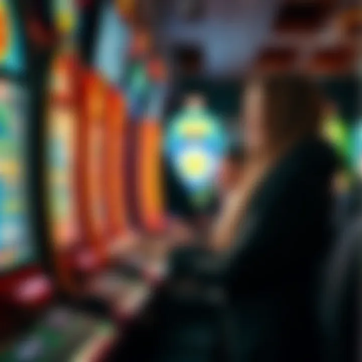 Engaging Gameplay Moment on Slot Machines An engaging gameplay moment, highlighting the excitement and dynamics of playing new slot machines.