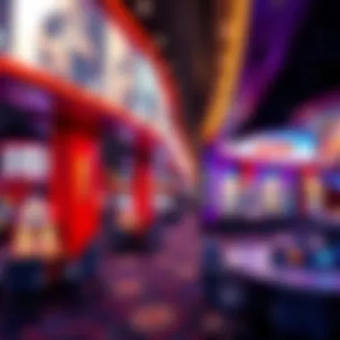 Modern Entertainment Venue in Casino Entertainment venue within a modern casino