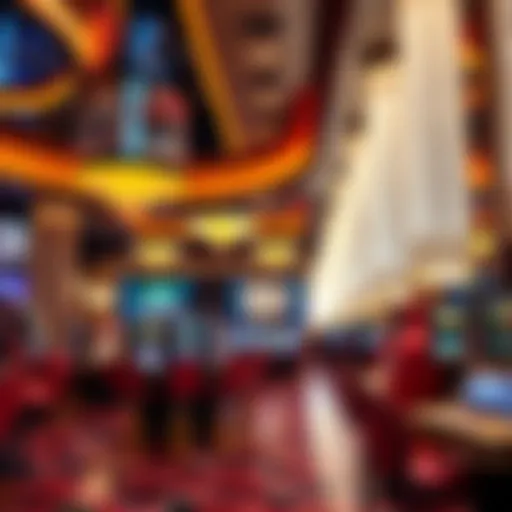 Luxurious Casino Interior Design Interior design of a luxurious casino in Las Vegas