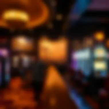 Cultural significance of casinos in Northern California, with local art displayed