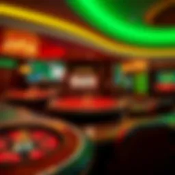 Elegant interface of an offline casino game on PC