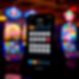 User interface of the Ohio Lotto app showcasing intuitive navigation