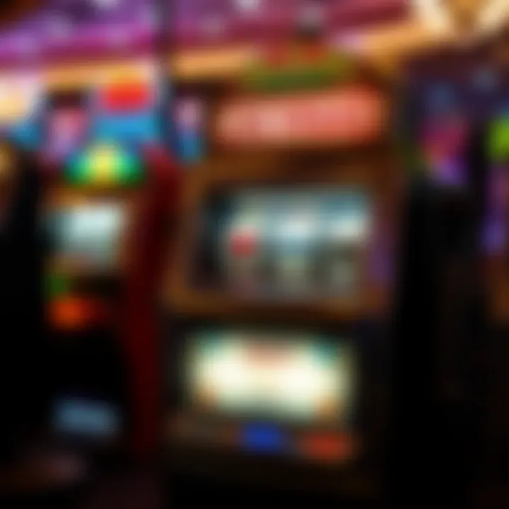 Classic Las Vegas slot machine featuring vintage design