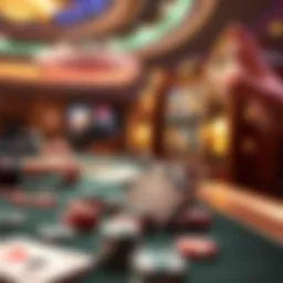 Dynamic gameplay of online poker slots