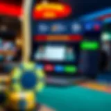 An engaging interface of an online sweepstakes platform