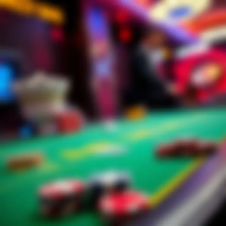 A graphical representation of trends in online gambling with PayPal integration.