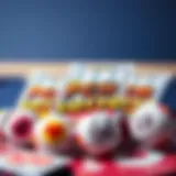 A visual representation of PCH Lotto tickets showcasing vibrant colors and designs