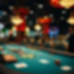 Exciting poker table setup at Hard Rock Casino Tampa