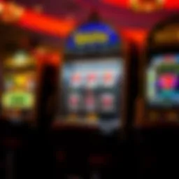 Illustration of classic slot machine mechanics