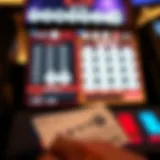 Powerball ticket and digital interface