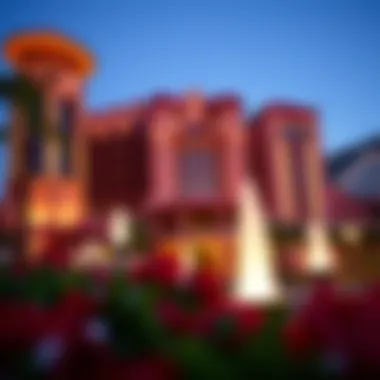 Architectural Elegance of Red Rock Resort Elegant architecture of Red Rock Resort highlighting its luxurious design