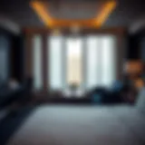 Luxurious suite showcasing sophisticated decor and amenities