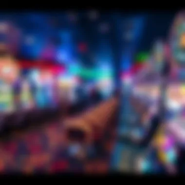 Experience the Excitement of Gaming Vibrant gaming floor at Silver Sevens Casino