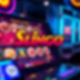 Slingo game interface showcasing bingo and slot elements