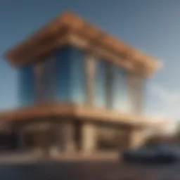 Exterior view of Tejon Casino showcasing its modern architecture