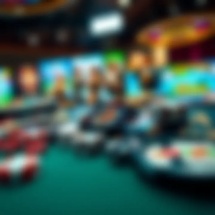 Diverse game selection on the 888 Casino app