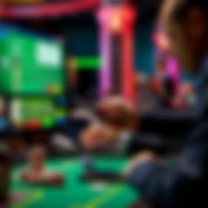 User interacting with the 888 Casino app interface