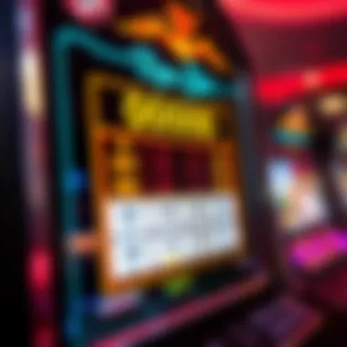 A graphical representation of the odds and payout structures associated with the Cash Extreme Slot Machine.