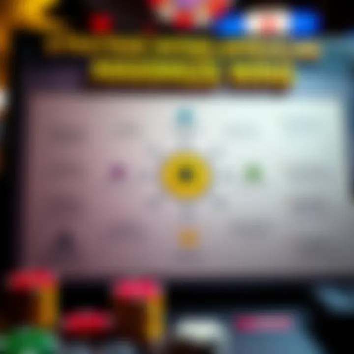 A strategic map depicting various approaches and tips for maximizing wins playing the Cash Extreme Slot Machine.