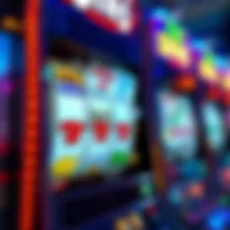 A close-up view of the Cash Extreme Slot Machine showcasing its vibrant graphics and unique symbols.