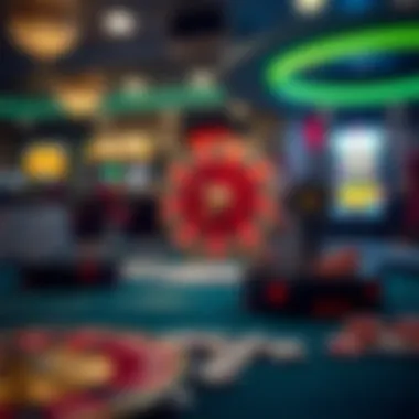 Strategic Gameplay Tactics A strategic overview of gameplay tactics for cash wheel slots, illustrated on a gaming table.