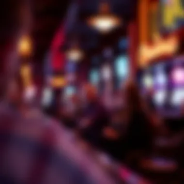 Evening at the Casino Bar A lively group enjoying an evening at a local casino bar