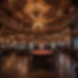 A vibrant pirate-themed casino interior showcasing elaborate decor