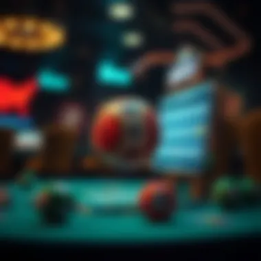 Technological Advancements in Bingo A graphical representation of the technological advancements that have transformed online bingo platforms.