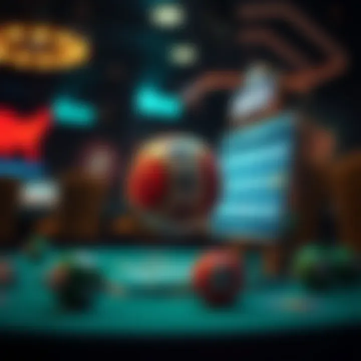 Technological Advancements in Bingo A graphical representation of the technological advancements that have transformed online bingo platforms.