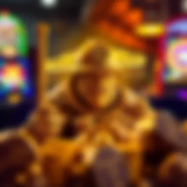 A thematic illustration highlighting the allure of gold mining in slot games