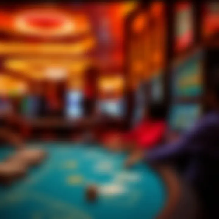 Engaging gaming environment showcasing the excitement of betting