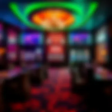 Luxurious Gaming Lounge Luxurious gaming lounge highlighting the unique design and ambiance of The Isle.