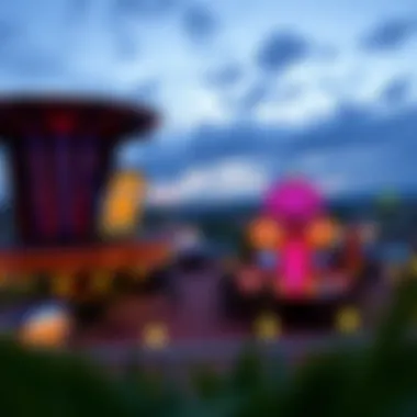 Panoramic View of The Isle A panoramic view of The Isle at Winstar showcasing its vibrant atmosphere.