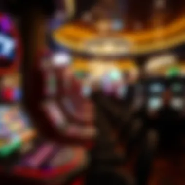 Modern gaming technology in a contemporary Italian casino