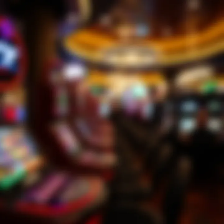 Modern gaming technology in a contemporary Italian casino